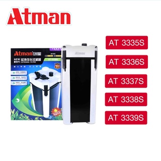 กรองน้ำตู้ปลา ATMAN รุ่น AT-3335s/3336s/3337s/3338s/3339s (กรองนอกตู้ปลาพร้อมระบบดึงน้ำเข้าถังกรอง ประหยัดไฟ เสียงเงียบ)