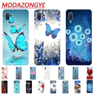 Samsung Galaxy A02 เคสสำหรับ เคสซิลิโคน Samsung A02 A 02 Soft Case Painted Silicone เคส Back Cover