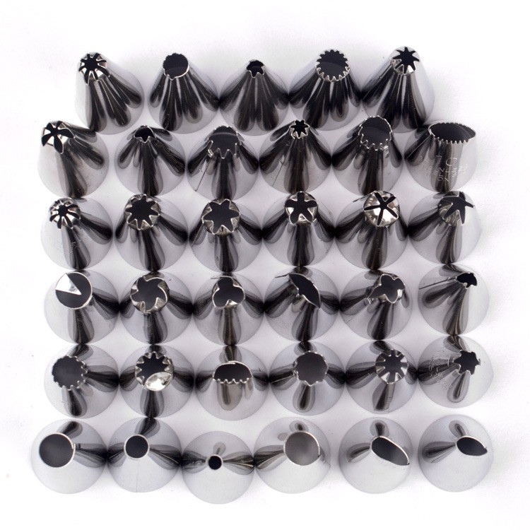 🍑BY🍑อุปกรณ์เบเกอรี่ หัวบีบเค้ก หัวบีบสแตนเลส ขนาด 1.8*3.0CM เบอร์ 1-20 - รูปที่ 6