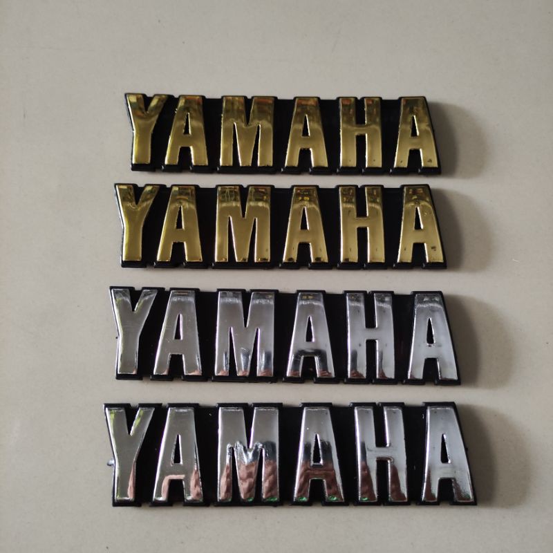 BEST QUALITY YAMAHA TANK RX KING LOGO นูน EMBLEM