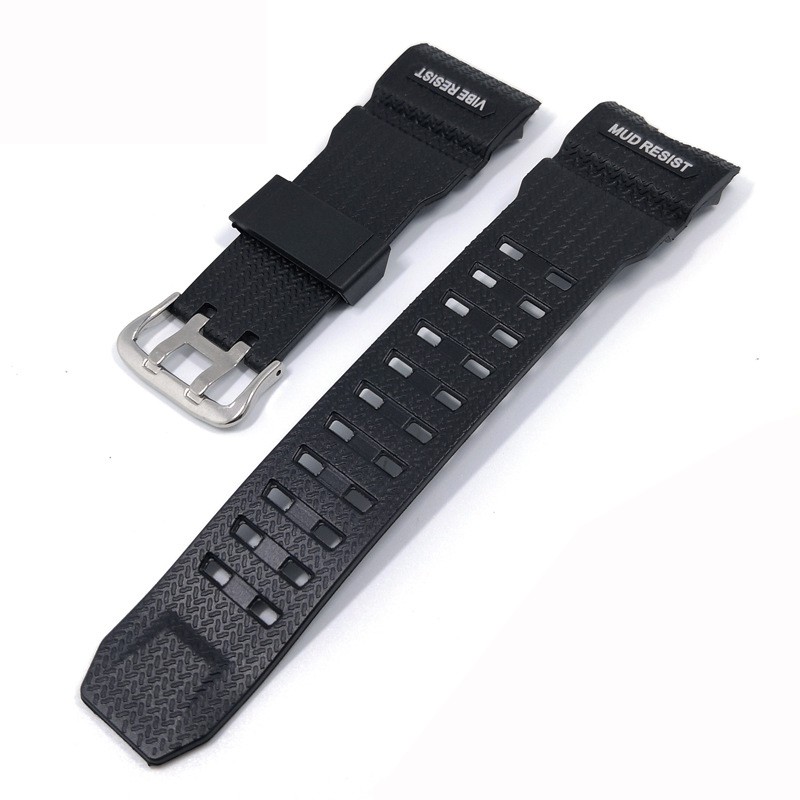 Band สําหรับ GWG-1000GB นาฬิกา PU ยางซิลิโคนเปลี่ยนสีดําเข็มขัดกันน้ํานาฬิกาอุปกรณ์เสริม