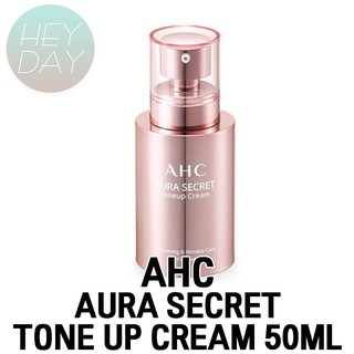 [AHC] Aura Secret Pink Tone Up Cream 50 มล. / ไวท์เทนนิ่ง / ดูแลริ้วรอย / ป้องกันรังสียูวี / ความชื้น / เมคอัพเบส / ครีมปรับโทนสี / ปกปิดฝ้า / ความสดใส / ระดับเสียง / เครื่องสําอางเกาหลี / ความงาม