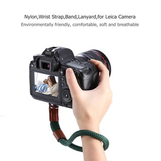 [ oticle ] สายคล้องข้อมือไนล่อนสำหรับ Leica Digital caa