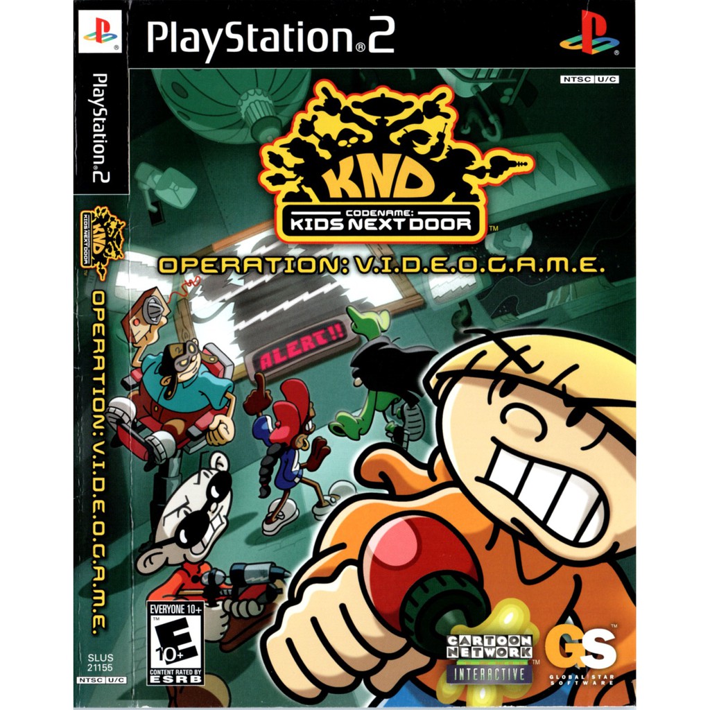 แผ่นเกมส์ Codename- Kids Next Door- Operation V.I.D.E.O.G.A.M.E. PS2 Playstation2 คุณภาพสูง ราคาถูก