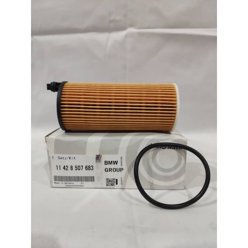 กรองน้ํามันเครื่อง BMW E90,F10,F30,X4,X3,X1 ดีเซลโมเดล (11428507683)(OX404D)(HU6004X)