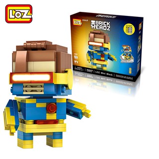 ตัวต่อ Loz Mini Brick Headz ชุด Super Hero Cyclops จำนวน 162 ชิ้น