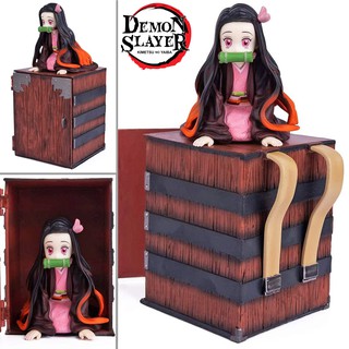 Figure ฟิกเกอร์ Model โมเดล Kimetsu no Yaiba Demon Slayer ดาบพิฆาตอสูร Nezuko Kamado เนซึโกะ คามาโดะ ชุดกิโมโน