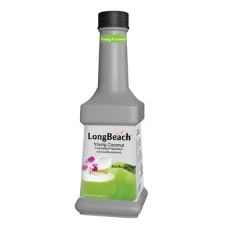 ลองบีชเพียวเร่มะพร้าวน้ำหอม (900 ml) LongBeach Young Coconut Puree น้ำผลไม้ผสมเนื้อ/ น้ำผลไม้เข้มข้น