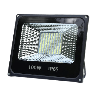 สปอตไลท์ ไฟสว่าง Spotlight LED 100W 180LED AC 220V (ใช้ไฟบ้าน220V) แสงขาว IP65