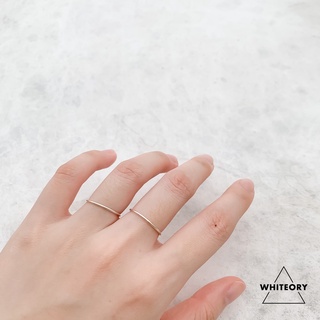 Minimal Silver Rings แหวนเงิน 925 สไตล์มินิมอล | Whiteory