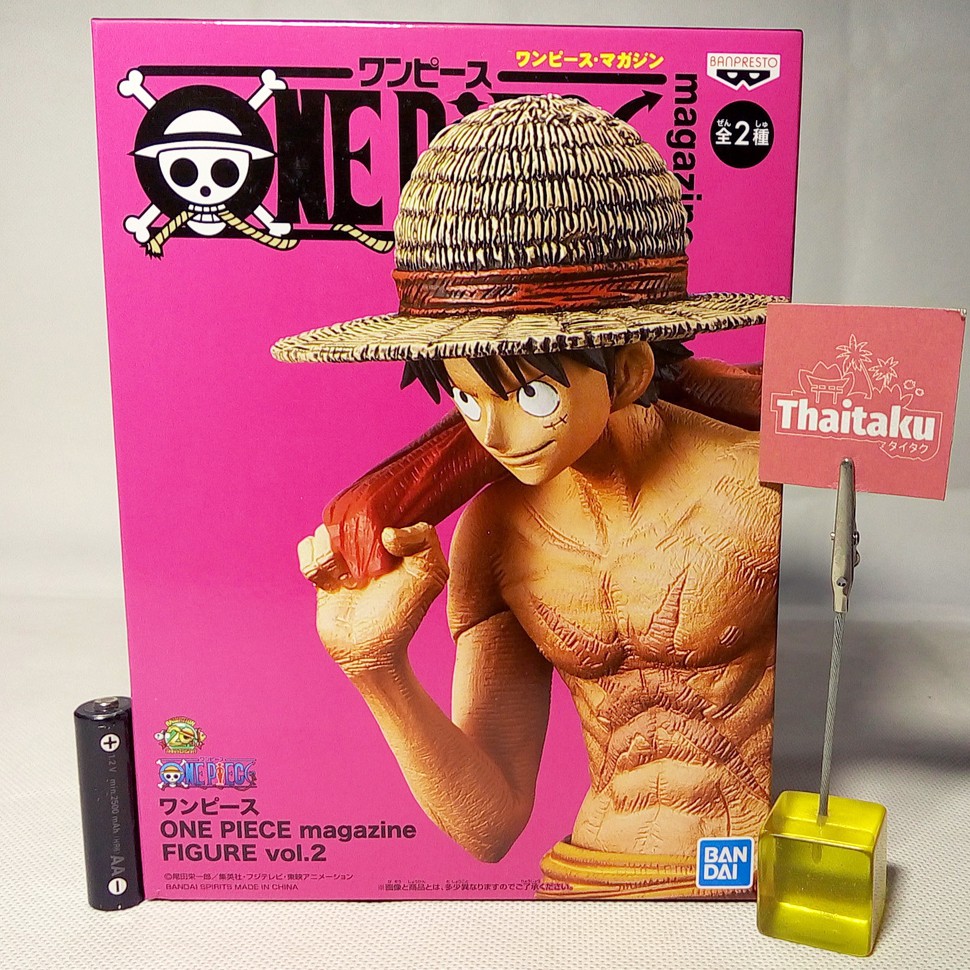 One Piece วันพีช LOT JP Monkey D. Luffy ลูฟฟี่ Magazine Figure