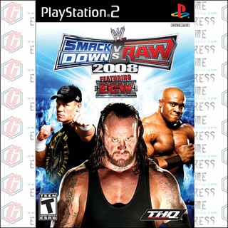 PS2: WWE Smack Down vs Raw 2008 (U) [DVD] รหัส 220