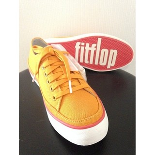 FitFlop  แท้ 100% Suprer T Sneaker, Sunflower (Us 6-37) พร้อมส่ง นำเข้าจาก USA