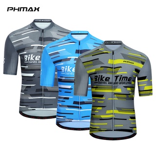 Phmax เสื้อปั่นจักรยานผู้ชาย 2.0 เสื้อยืดจักรยาน แขนสั้น