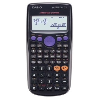 เครื่องคิดเลขวิทยาศาสตร์ CASIO fx-350ES PLUS ของแท้ 100% เครื่องคิดเลข fx-350ES PLUS