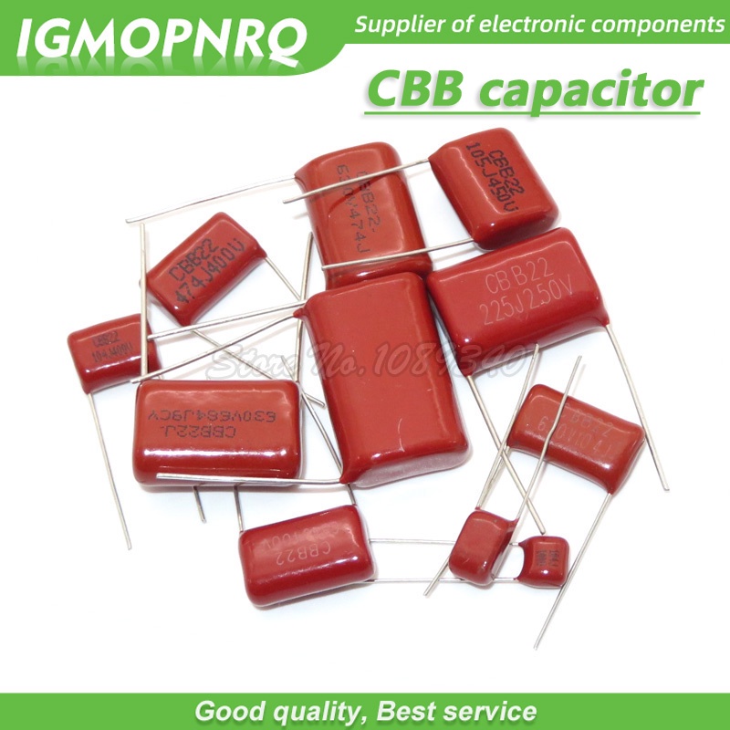 ตัวเก็บประจุฟิล์มโพลีโพรพีลีน CBB 630V684J 250V475J 250V475J 630V224J 400V684J 63V105J 630V104J 400V