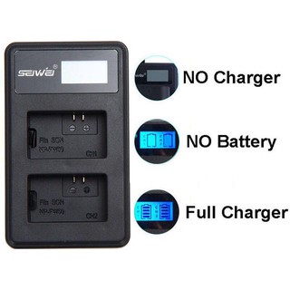 ที่ชาร์จแบตกล้องแบบคู่ DUAL LCD USB BATTERY CHARGER CANON รหัสแบต LP-E10