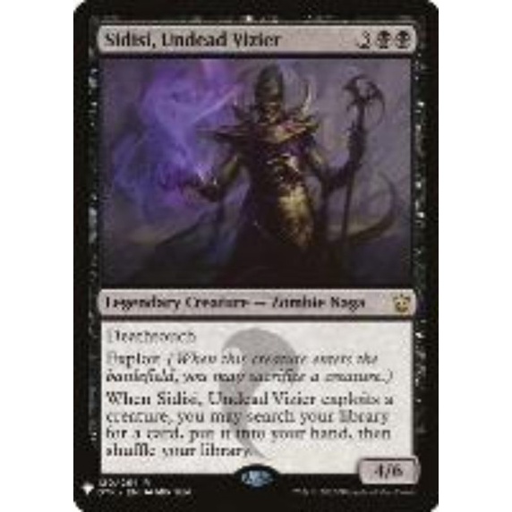 Sidisi, Undead Vizier (Master​ Booster​ The​Lish)​