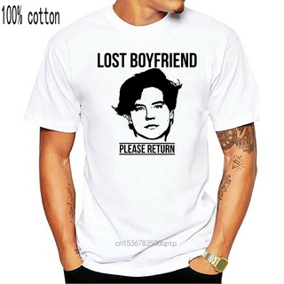 เสื้อยืด พิมพ์ลายการ์ตูน Lost Boyfriend Please Return Cole Bughead Sprouse Kj Grunge Apacartoon แฟชั่นสําหรับผู้ชายS-5XL