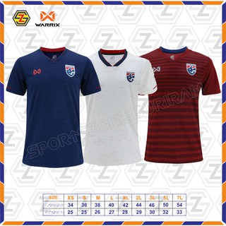 เสื้อทีมชาติไทย2019 WARRIX WA19FT52M