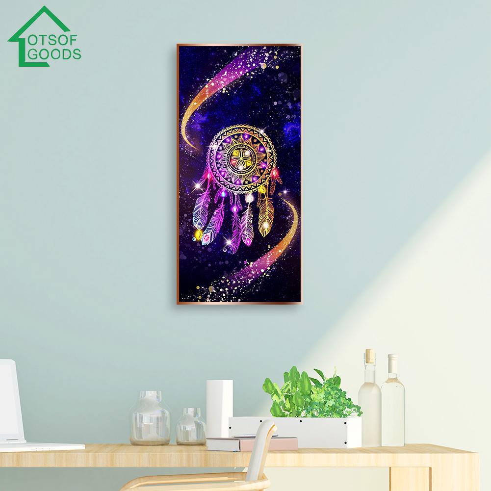 [LOTSOFGOODS] 5D DIY Full Round Drill Diamond Painting Rhinestone ...
