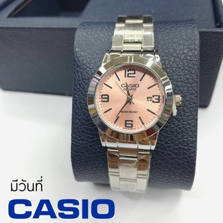 Casio นาฬิกาข้อมือ นาฬิกา นาฬิกาคาสิโอ คาสิโอ นาฬิกาผู้หญิง นาฬิกาแฟชั่น ใส่ทำงาน ใส่ไปเรียน ผู้หญิง แฟชั่น สวย นาฬิกาข้