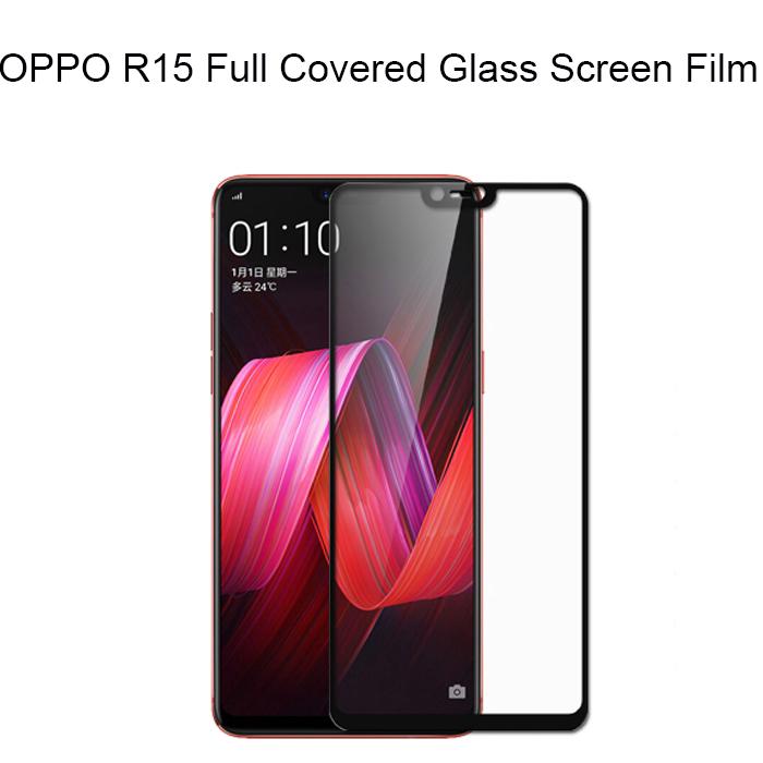 For OPPO R15 R17 R9S A73 A7X 9H ultra thin Full covered ป้องกันหน้าจอ กระจกนิรภัย การป้องกันหน้าจอ