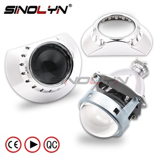 Sinolyn 3.0” Bi Xenon Lenses For BMW E46 Coupe/Sedan/Wagon H7 Headlight H1 Super Car Lights Projector Headlamp Car Acces