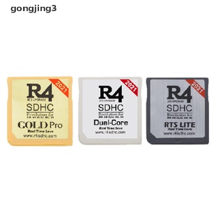 Gongjing3 ตลับหมึก R4 Gold Pro SDHC พร้อมอะแดปเตอร์ USB สําหรับ DS 3DS 2DS 2021