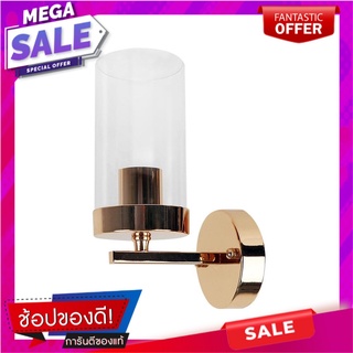 ไฟกิ่งใน CARINI TGB003 โลหะ โมเดิร์น สีขาวใส/สีทอง 1หัว ไฟกิ่งภายใน INDOOR WALL SCONCE CARINI TGB003 METAL MODERN WHITE