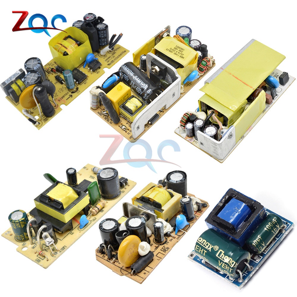 Ac-dc 100V-240V 110V 220V ถึง 5V 12V 5A 2A 2.5A 1A Switching Power Supply สวิทช์แรงดันไฟฟ้าเกินเกินวงจรป้องกัน SMPS