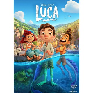 Luca ลูก้า 2021 DVD การ์ตูน (พากย์ไทย/เสียงอังกฤษ/ซับไทย) DVD