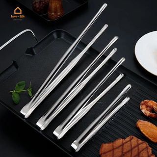 Non Stick Stainless Steel Barbecue Clip/ Sturdy Safe Steak Fruit Salad Bread Clamp/ Buffet Clip Tools Kitchen Accessories