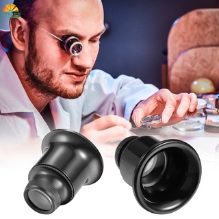 【TTLIFE】Jewelers Loupe Magnifier, Jewelry Eye Loop Magnifying Glass Monocle for Watch Repair, Diamonds, Coins, Plants, Gems, Stamps, Watches, etc