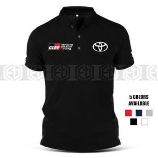 เสื้อโปโลลําลอง ผ้าฝ้าย แขนสั้น พิมพ์ลาย GR Kolar Racing Motorsport แฟชั่นสําหรับผู้ชาย