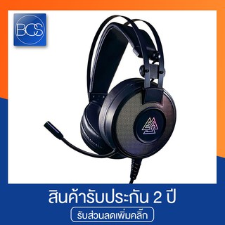 EGA Type H4 RGB Gaming Headset 7.1 Surround Sound หูฟังเกมมิ่ง - (Black)