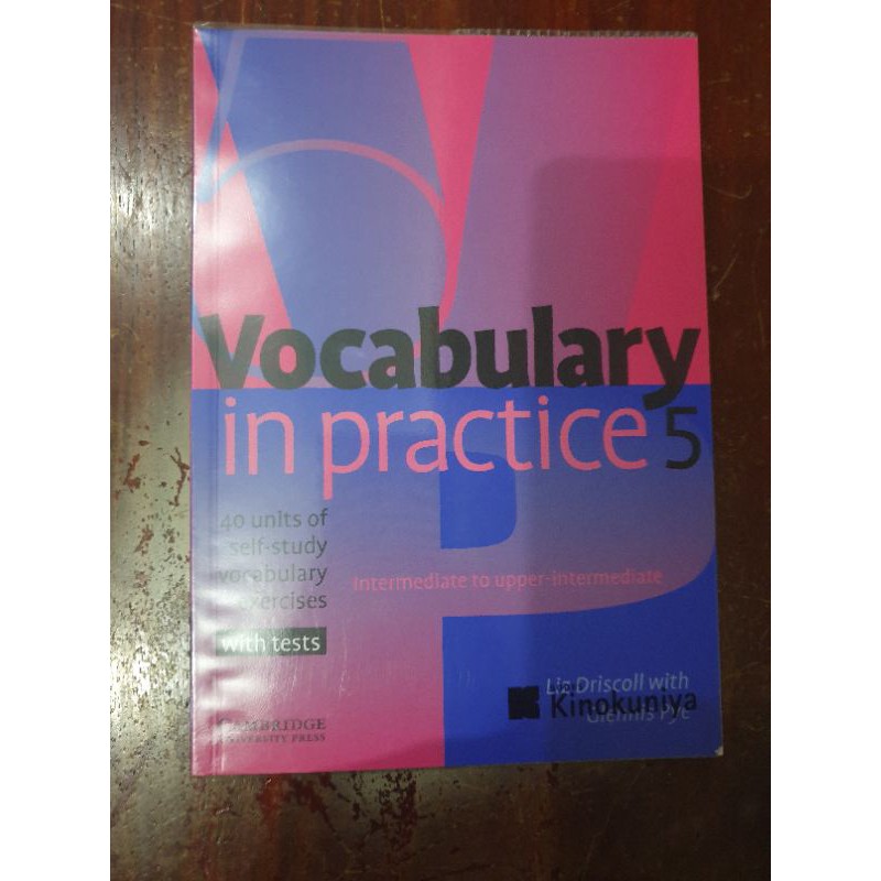 Cambridge vocabulary in practice Upper-intermediate มือสอง