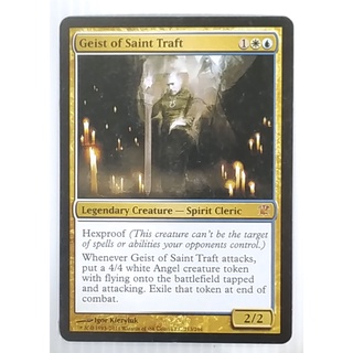 MTG Card Black Core Modern Set - Legendary Creature Spirit Cleric Geist of Saint Traft 213/264 Magic The Gathering Proxy