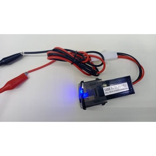 USBตรงรุ่นIsuzu USB1ช่อง + วัดโวลท์ (2.1A)