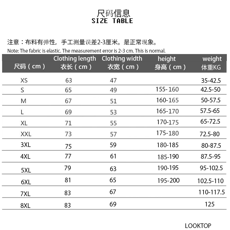 เสื้อยืดแขนสั้น ผ้าฝ้าย ขนาดใหญ่ โอเวอร์ไซซ์ แฟชั่นสําหรับผู้ชาย ไซซ์ S - 7XL