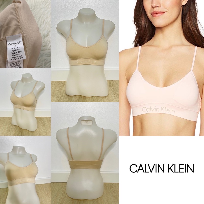 🖤Clavin Klein🖤 size S/M อก 32-34 ค่า (34B/B75) มือสอง แบรนด์แท้ 💯