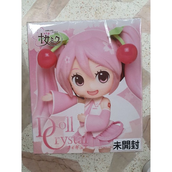 Doll Crystal Sakura Miku Figure