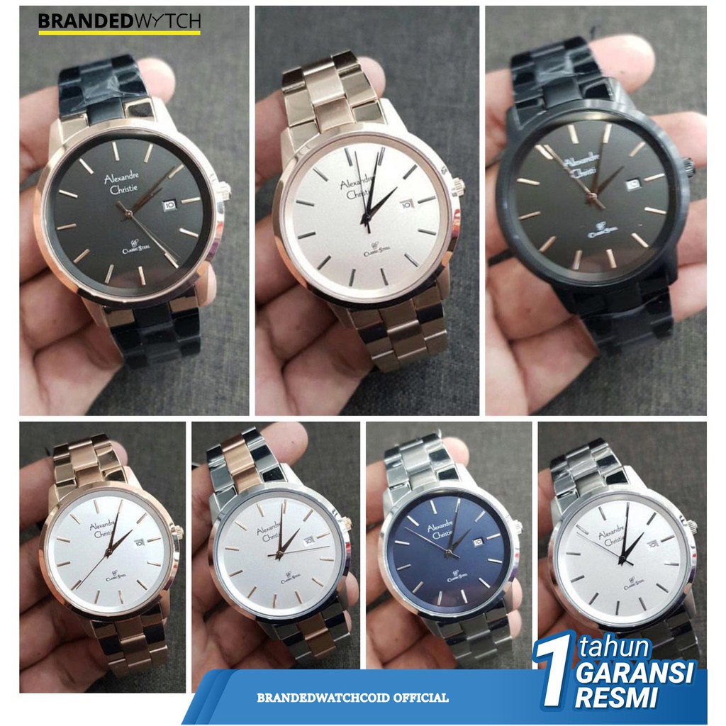 Alexandre Christie Original นาฬิกาข้อมือสําหรับผู้ชายเส้นผ่าศูนย์กลาง 4 ...
