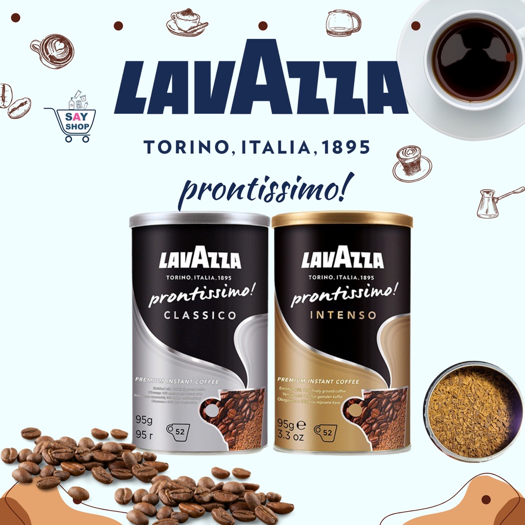 Lavazza Instant Coffee 【กาแฟสำเร็จรูป】Lavazza นำเข้าจากสวิตเซอร์แลนด์