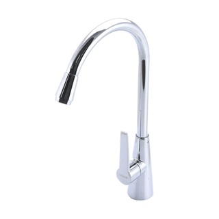 ก๊อกซิงค์ ก๊อกซิงค์เดี่ยวเคาน์เตอร์ RASLAND RA DZ-1907 สีโครม ก๊อกน้ำ ห้องน้ำ SINK FAUCET RASLAND RA DZ-1907 CHROME
