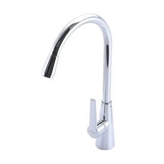 ก๊อกซิงค์เดี่ยวเคาน์เตอร์ RASLAND RA DZ-1907 สีโครม SINK FAUCET RASLAND RA DZ-1907 CHROME