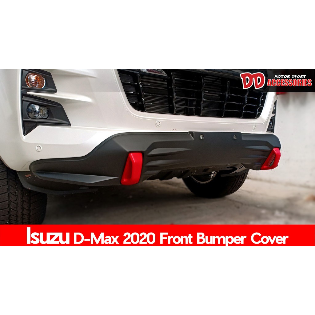 ลิ้นหน้า ครอบกันชนหน้า สเกิสหน้า Dmax 2020 รุ่นยกสูง hi-lander  V cross งาน A