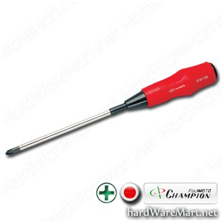 ไขควงปากแฉก 12" PH2 CHAMPION screwdriver ด้ามยาง 1800F-12  แชมป์เปี่ยน