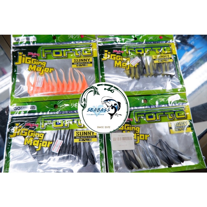 ปลายาง FORTE JIGGING Major Sunny