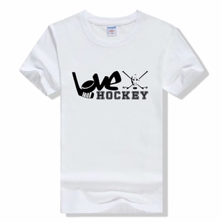 คอลูกเรือใหม่ เสื้อยืดลําลอง ผ้าฝ้าย แขนสั้น พิมพ์ลาย fahsion Hockey สําหรับผู้ชาย 2022S-5XL